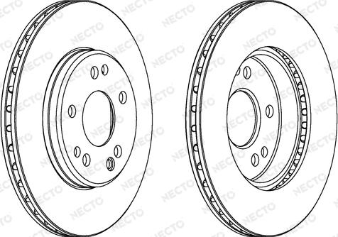 Necto WN419 - Brake Disc autospares.lv