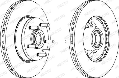 Necto WN416 - Brake Disc autospares.lv