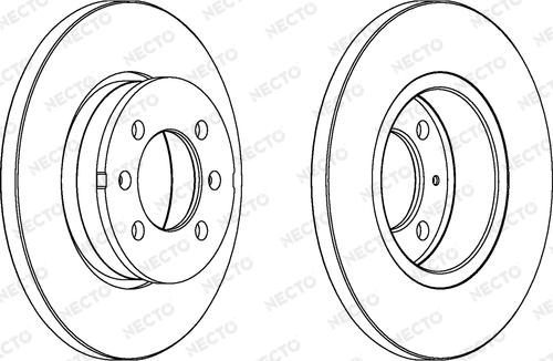 Necto WN412 - Brake Disc autospares.lv