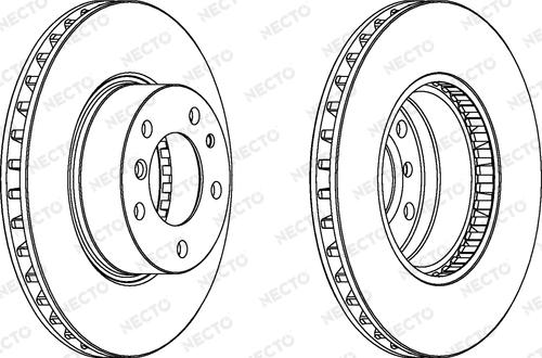 Necto WN484 - Brake Disc autospares.lv