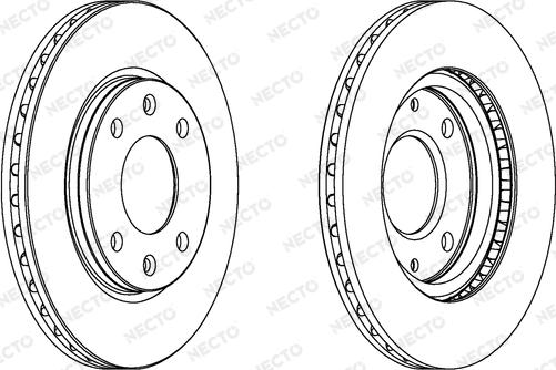 Necto WN474 - Brake Disc autospares.lv