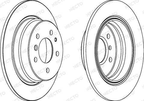 Necto WN478 - Brake Disc autospares.lv