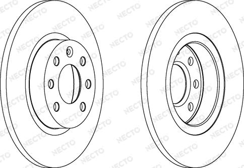 CAR BG2496 - Brake Disc autospares.lv