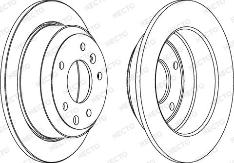 Ferodo DDF287-1 - Brake Disc autospares.lv