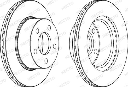 Necto WN550 - Brake Disc autospares.lv