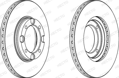 Necto WN565 - Brake Disc autospares.lv