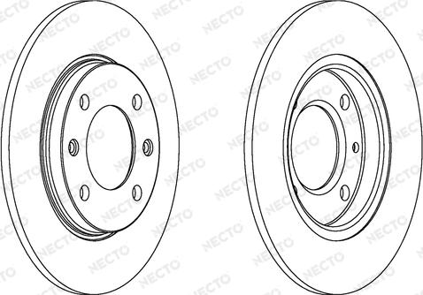 Necto WN500 - Brake Disc autospares.lv