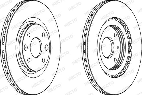 Necto WN507 - Brake Disc autospares.lv