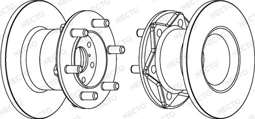 Necto WN510 - Brake Disc autospares.lv