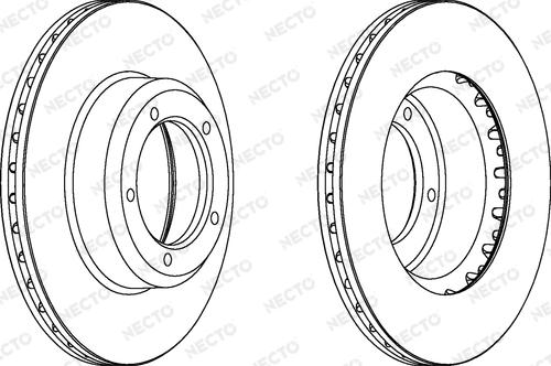 Necto WN518 - Brake Disc autospares.lv