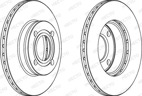 Necto WN512 - Brake Disc autospares.lv