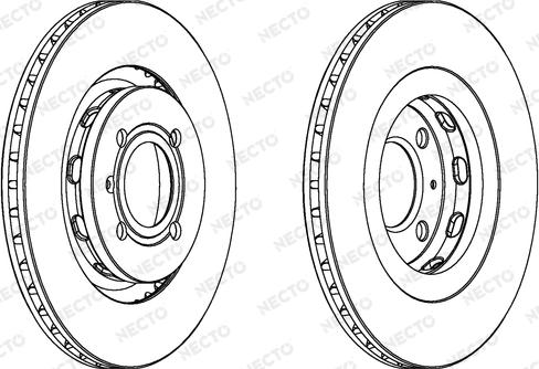 Ferodo DRF339 - Brake Disc autospares.lv