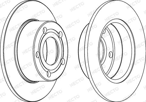 BENDIX DP85038 - Brake Set, disc brakes autospares.lv