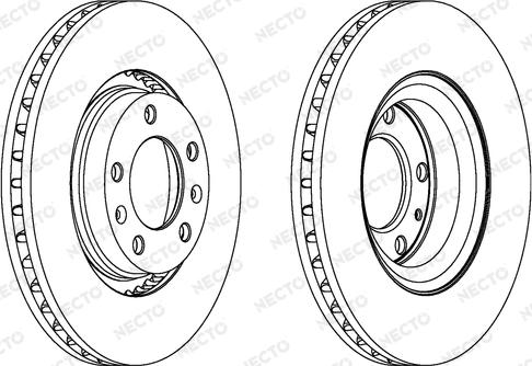 Necto WN520 - Brake Disc autospares.lv