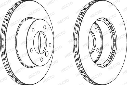 ATE 423108 - Brake Disc autospares.lv