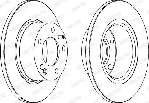 Delphi 614100 - Brake Disc autospares.lv