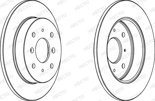 Bradi 1.1918.5.4 - Brake Disc autospares.lv