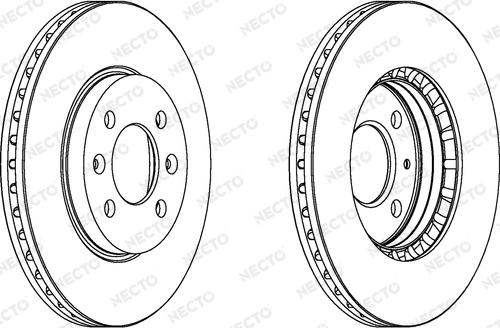 Necto WN683 - Brake Disc autospares.lv