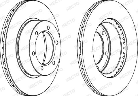 Necto WN676 - Brake Disc autospares.lv