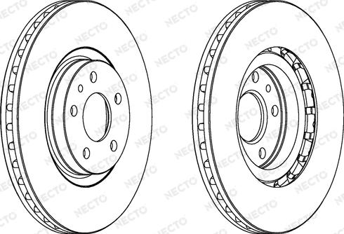 Necto WN677 - Brake Disc autospares.lv