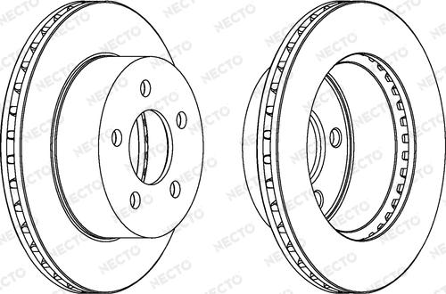 Blue Print ADA104332 - Brake Disc autospares.lv