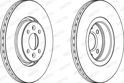 Necto WN1439 - Brake Disc autospares.lv