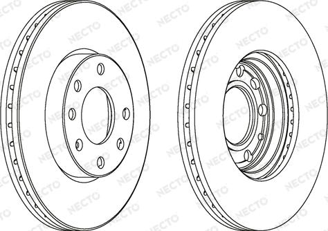 Necto WN1063 - Brake Disc autospares.lv