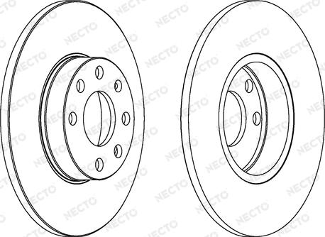 Necto WN1062 - Brake Disc autospares.lv