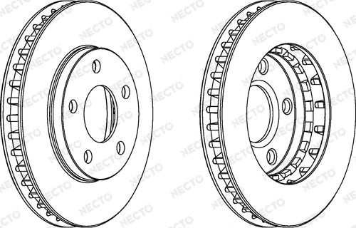 Necto WN1080 - Brake Disc autospares.lv