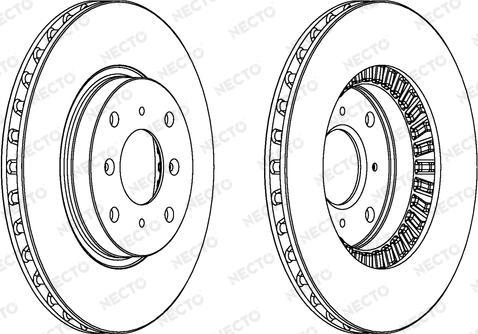 Necto WN1020 - Brake Disc autospares.lv