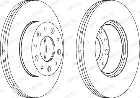 Necto WN1193 - Brake Disc autospares.lv