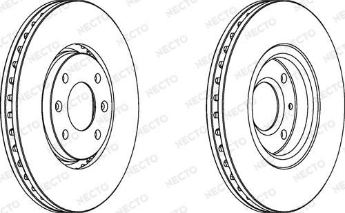 Necto WN1112 - Brake Disc autospares.lv