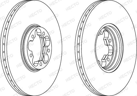 Necto WN1139 - Brake Disc autospares.lv