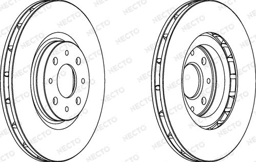 Necto WN1129 - Brake Disc autospares.lv