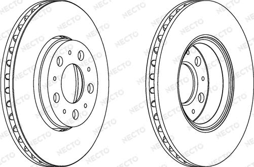 Necto WN1179 - Brake Disc autospares.lv