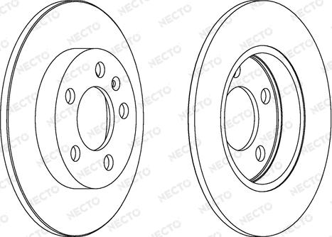 Triscan 462001909 - Brake Disc autospares.lv