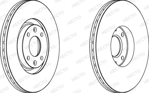 Necto WN1392 - Brake Disc autospares.lv