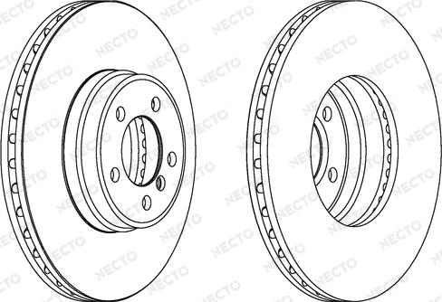 Necto WN1369 - Brake Disc autospares.lv