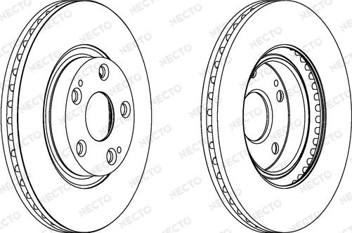 Necto WN1362 - Brake Disc autospares.lv