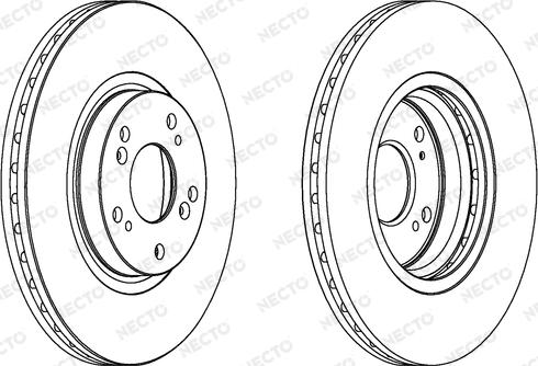 Necto WN1379 - Brake Disc autospares.lv
