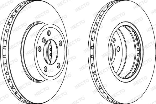 Necto WN1259 - Brake Disc autospares.lv