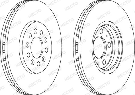 Necto WN1239 - Brake Disc autospares.lv