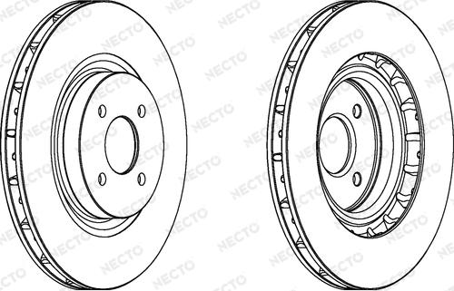 Necto WN1221 - Brake Disc autospares.lv