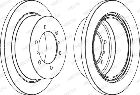 Necto WN895 - Brake Disc autospares.lv