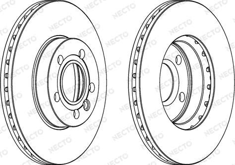 Necto WN846 - Brake Disc autospares.lv