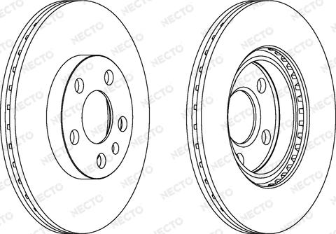 Necto WN842 - Brake Disc autospares.lv