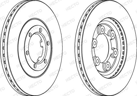 Necto WN850 - Brake Disc autospares.lv