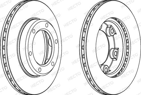 Necto WN804 - Brake Disc autospares.lv