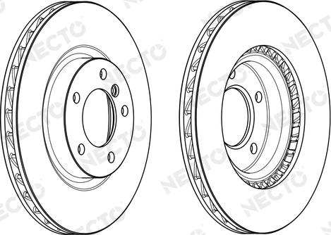 Necto WN811 - Brake Disc autospares.lv