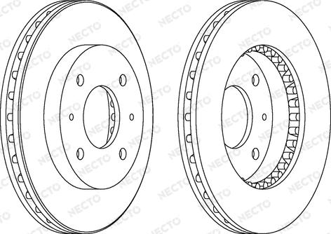 Necto WN885 - Brake Disc autospares.lv